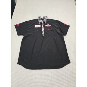 Trailer Park Golf Club Shirt Mens 2X Short Sleeve Polo Checkered Collar